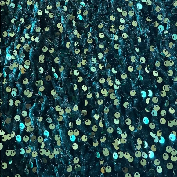 ✨ Handmade Sequin Pants High Waisted Palazzo - Picture 6 of 12